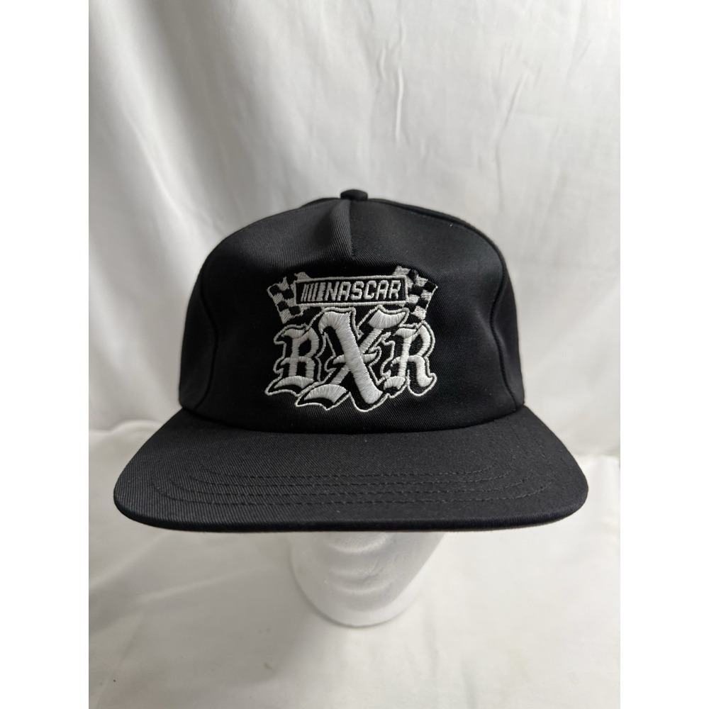 Born x Raised NASCAR Checkered Flag Snapback Hat Black $75